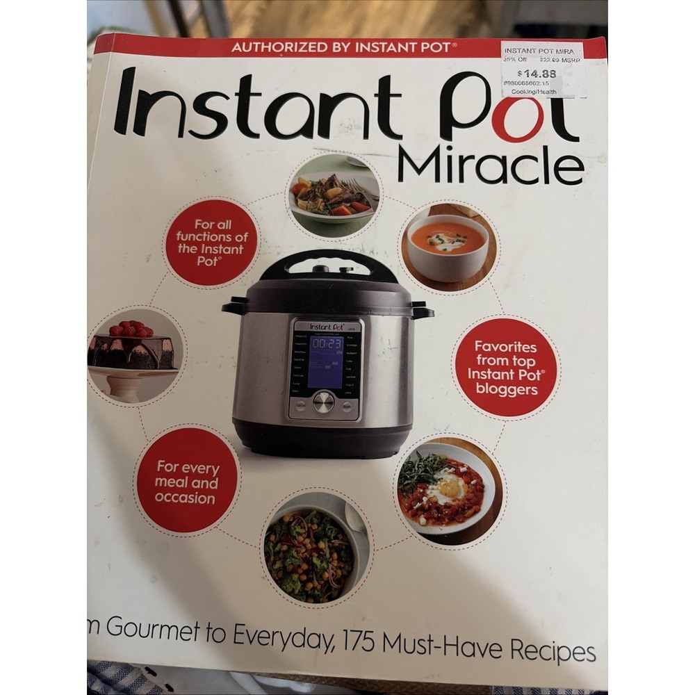 Instant Pot Miracle Cookbook 175 Recipes Top Bloggers Paperback 2017